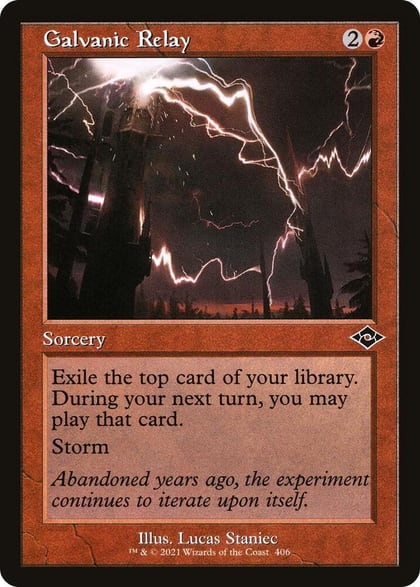 Galvanic Relay (Retro Frame), Modern Horizons 2 406