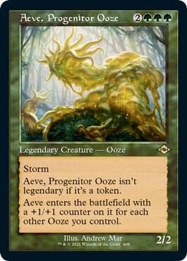 Aeve, Progenitor Ooze (Retro Frame) (Foil Etched), Modern Horizons 2 409