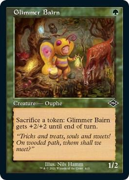 Glimmer Bairn (Retro Frame) (Foil Etched), Modern Horizons 2 413