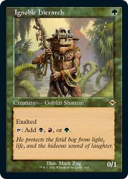 Ignoble Hierarch (Retro Frame) (Foil Etched), Modern Horizons 2 414