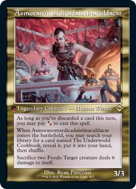 Asmoranomardicadaistinaculdacar (Retro Frame) (Foil Etched), Modern Horizons 2 417