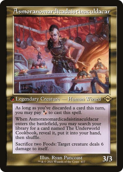 Asmoranomardicadaistinaculdacar (Retro Frame), Modern Horizons 2 417
