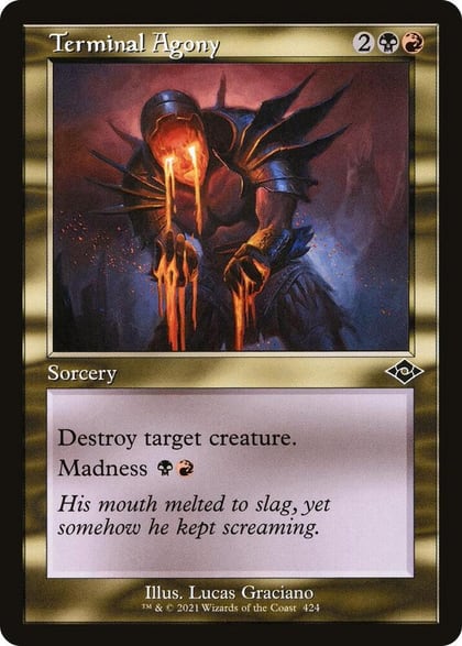 Terminal Agony (Retro Frame), Modern Horizons 2 424