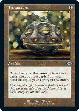 Brainstone (Retro Frame) (Foil Etched), Modern Horizons 2 426