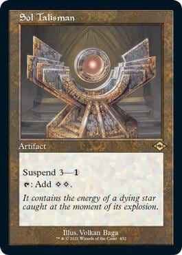 Sol Talisman (Retro Frame) (Foil Etched), Modern Horizons 2 432