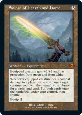 Sword of Hearth and Home (Retro Frame) (Foil Etched), Modern Horizons 2 433