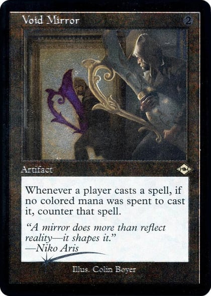 Void Mirror (Retro Frame) (Foil Etched), Modern Horizons 2 435