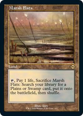 Marsh Flats (Retro Frame) (Foil Etched), Modern Horizons 2 437