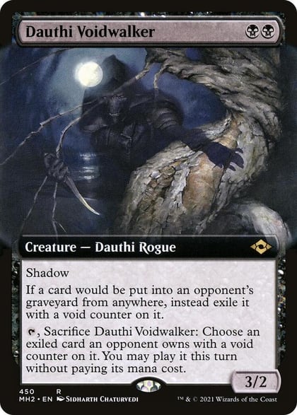 Dauthi Voidwalker (Extended Art), Modern Horizons 2 450