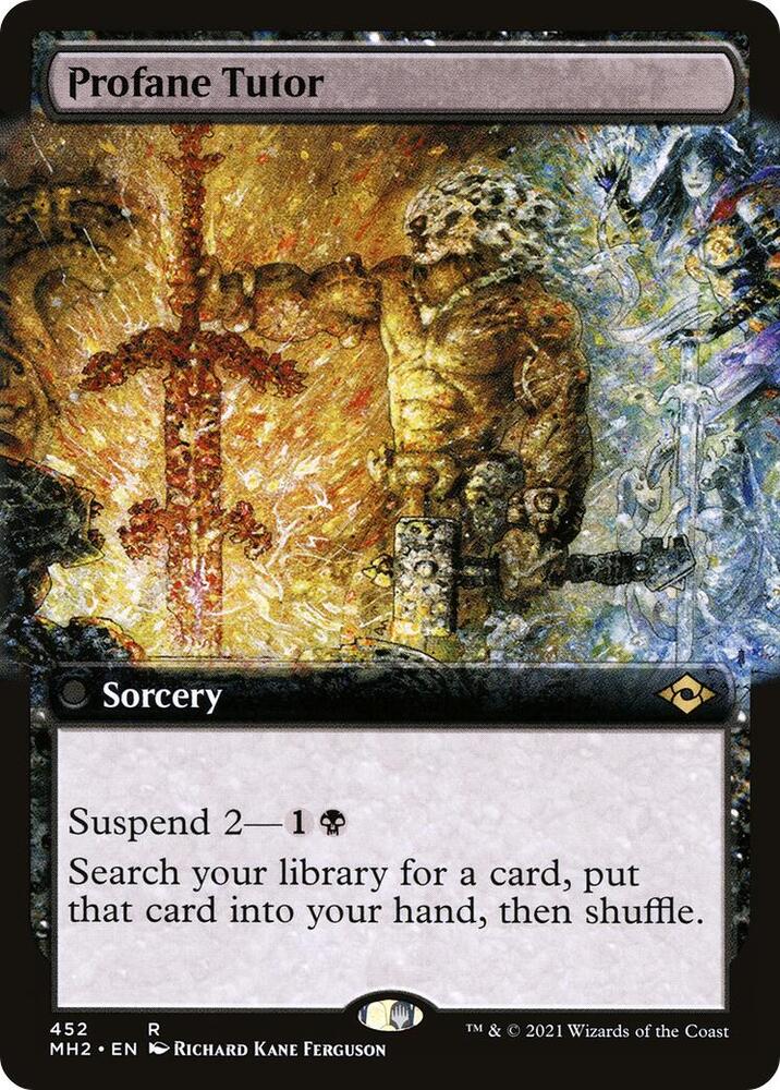 Profane Tutor (Extended Art), Modern Horizons 2 452