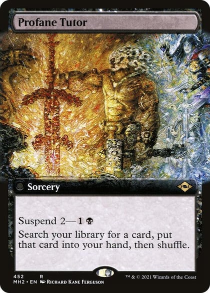 Profane Tutor (Extended Art), Modern Horizons 2 452