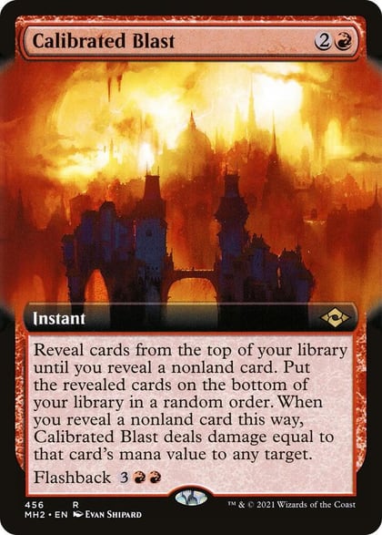 Calibrated Blast (Extended Art), Modern Horizons 2 456