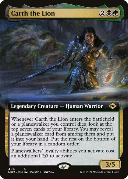 Carth the Lion (Extended Art), Modern Horizons 2 464