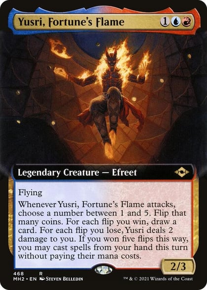 Yusri, Fortune's Flame (Extended Art), Modern Horizons 2 468