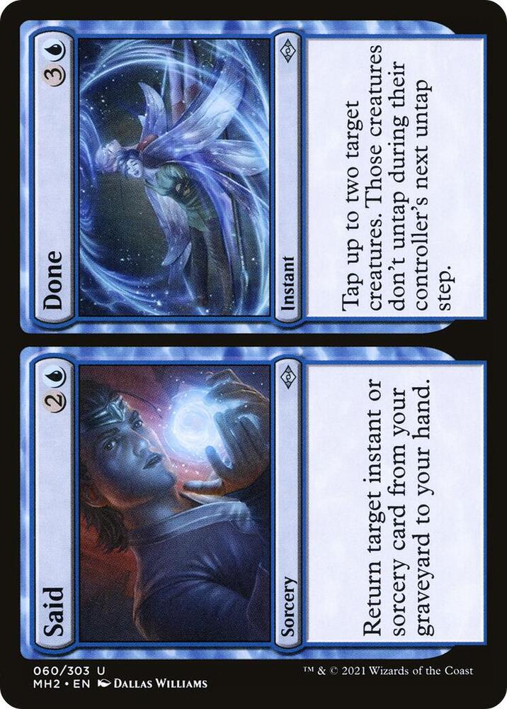 Said // Done, Modern Horizons 2 60