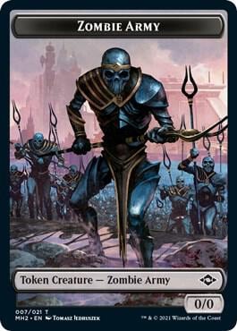 Zombie Army Token, Modern Horizons 2 7