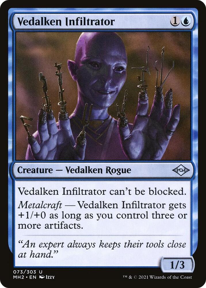 Vedalken Infiltrator, Modern Horizons 2 73