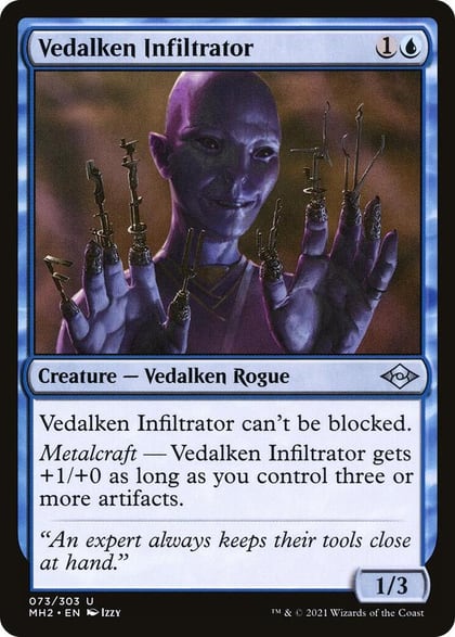 Vedalken Infiltrator, Modern Horizons 2 73