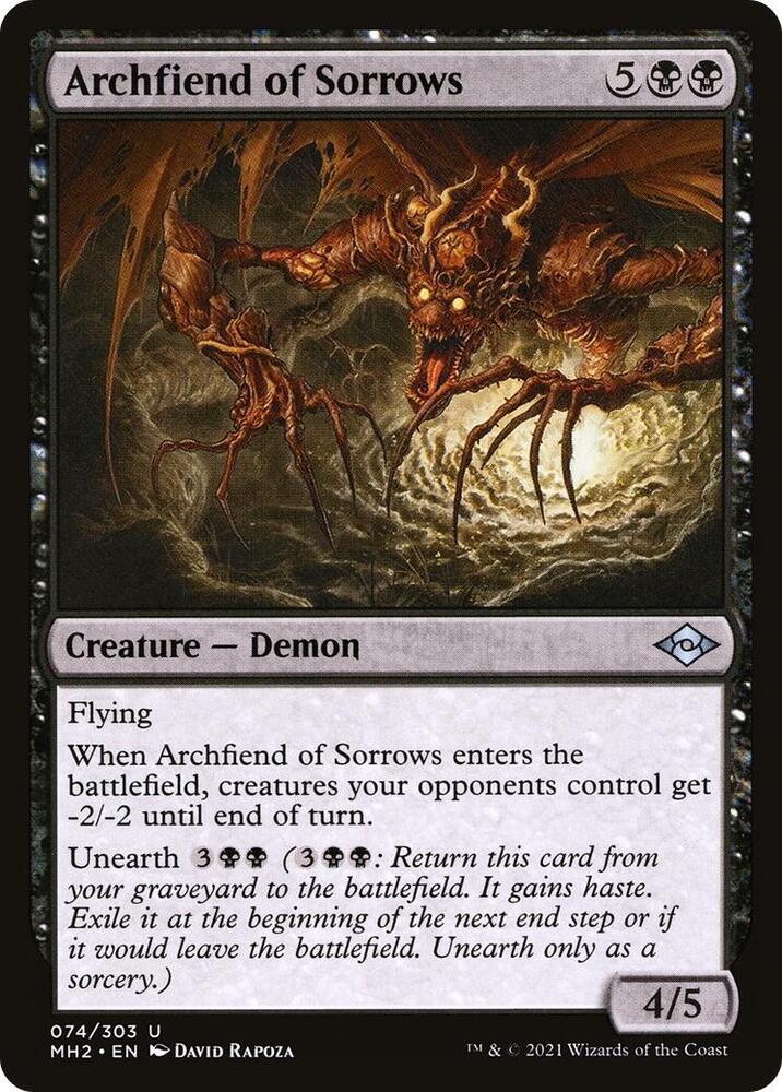 Archfiend of Sorrows, Modern Horizons 2 74
