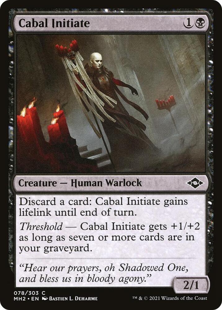 Cabal Initiate, Modern Horizons 2 78