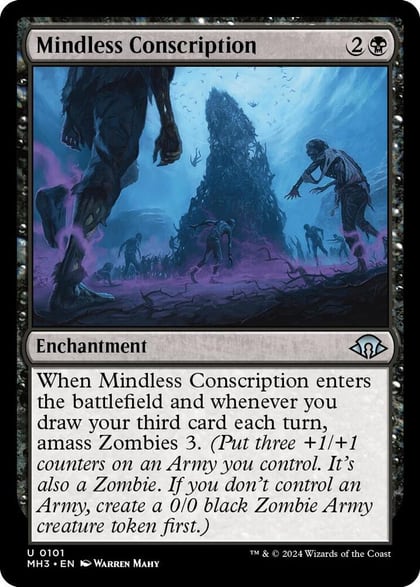 Mindless Conscription, Modern Horizons 3 101