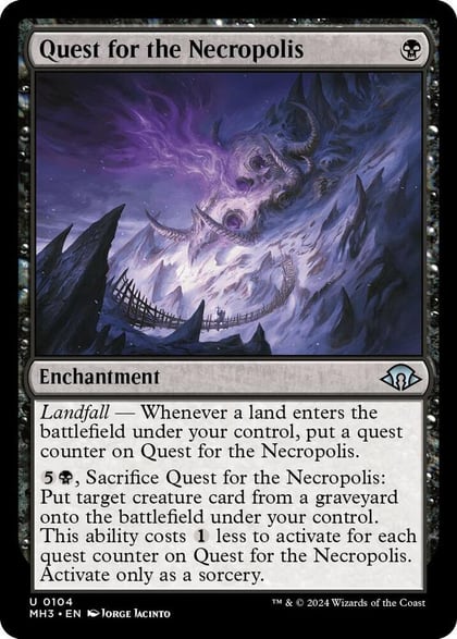 Quest for the Necropolis, Modern Horizons 3 104