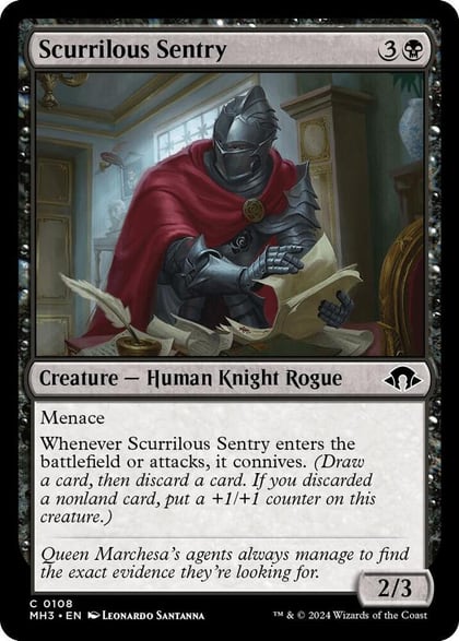 Scurrilous Sentry, Modern Horizons 3 108