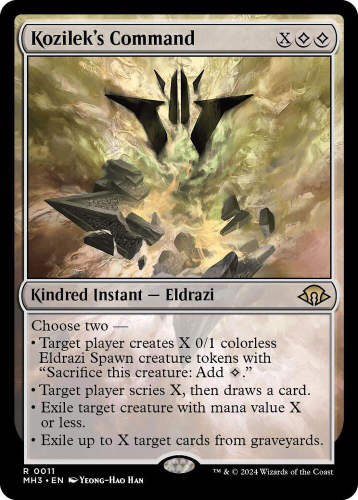 Kozilek's Command, Modern Horizons 3 11