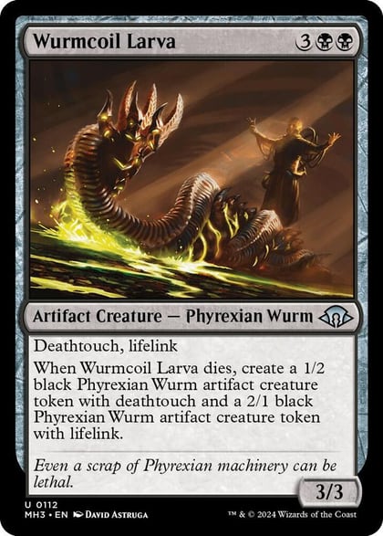 Wurmcoil Larva, Modern Horizons 3 112