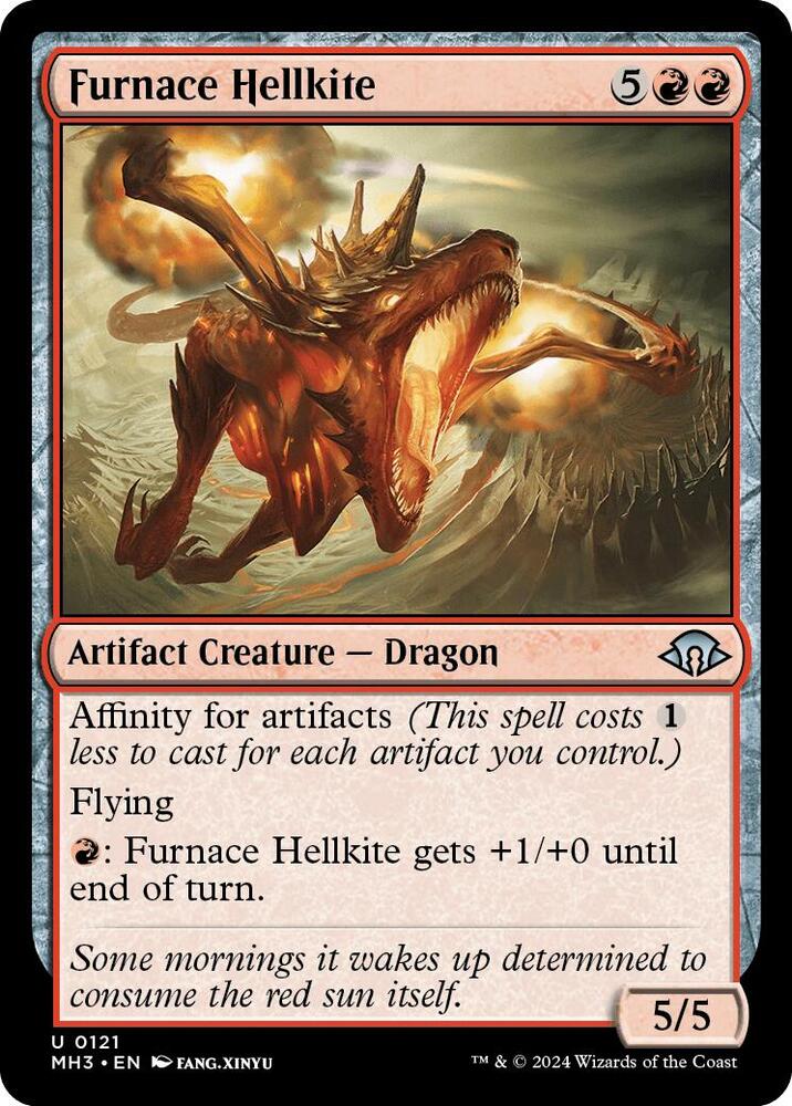 Furnace Hellkite, Modern Horizons 3 121