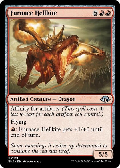 Furnace Hellkite, Modern Horizons 3 121