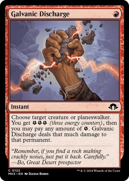 Galvanic Discharge, Modern Horizons 3 122