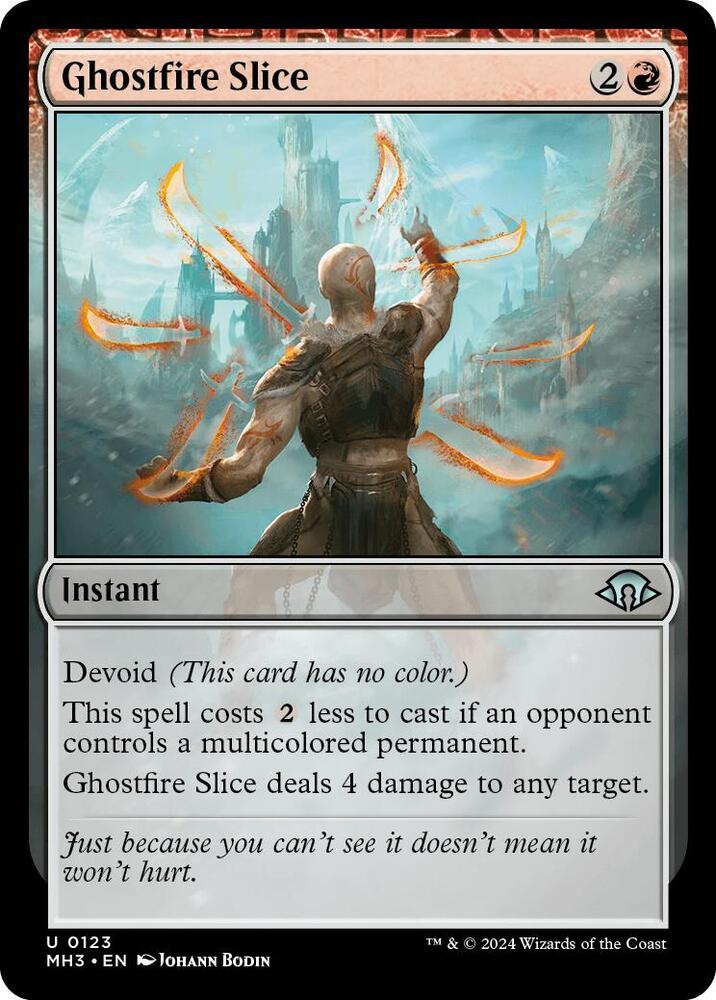 Ghostfire Slice, Modern Horizons 3 123