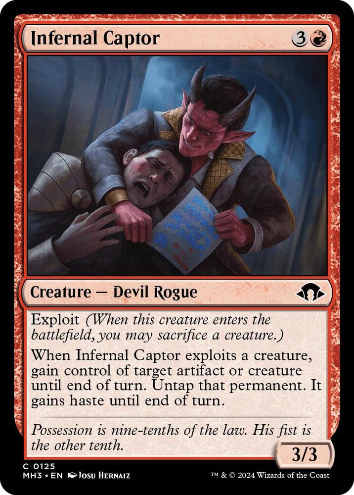 Infernal Captor, Modern Horizons 3 125