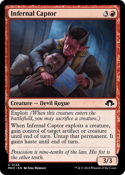 Infernal Captor, Modern Horizons 3 125