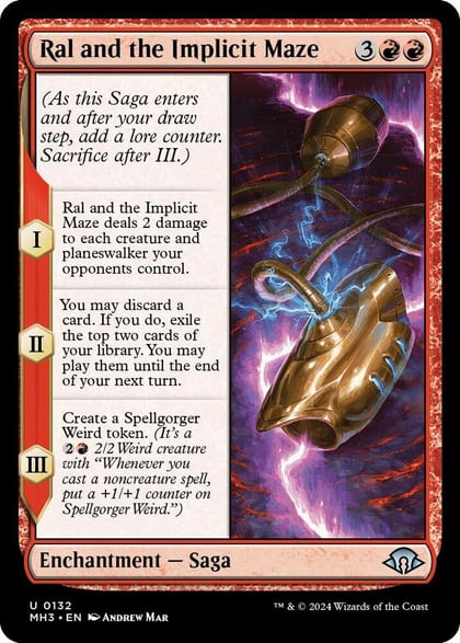Ral and the Implicit Maze, Modern Horizons 3 132