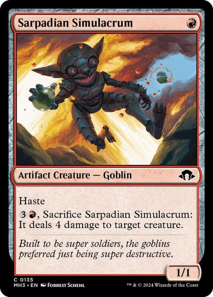 Sarpadian Simulacrum, Modern Horizons 3 135