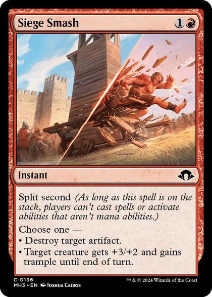 Siege Smash, Modern Horizons 3 136