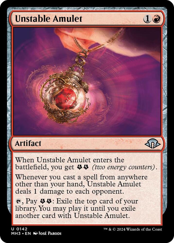 Unstable Amulet, Modern Horizons 3 142