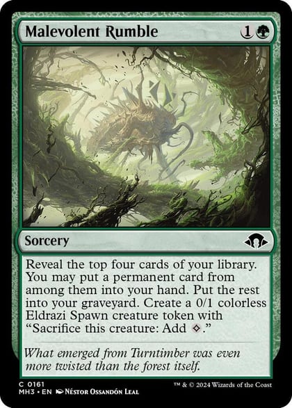 Malevolent Rumble, Modern Horizons 3 161