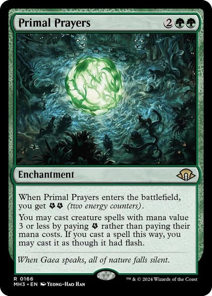 Primal Prayers, Modern Horizons 3 166