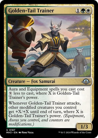 Golden-Tail Trainer, Modern Horizons 3 187