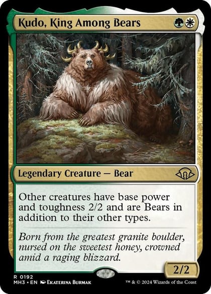 Kudo, King Among Bears, Modern Horizons 3 192