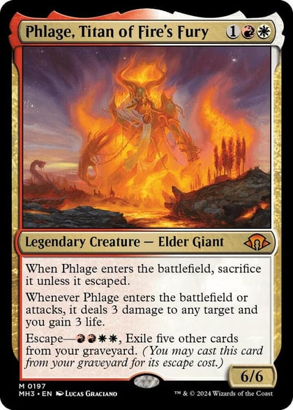 Phlage, Titan of Fire's Fury, Modern Horizons 3 197