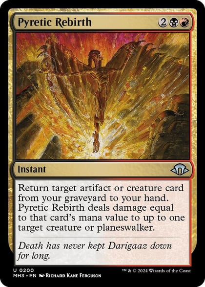 Pyretic Rebirth, Modern Horizons 3 200