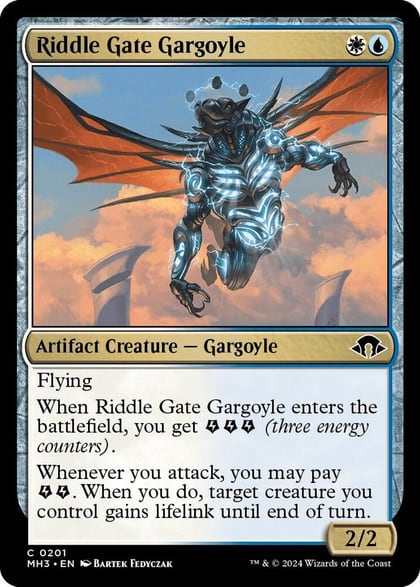 Riddle Gate Gargoyle, Modern Horizons 3 201