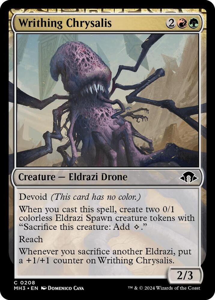 Writhing Chrysalis, Modern Horizons 3 208