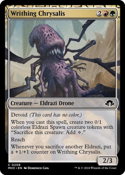 Writhing Chrysalis, Modern Horizons 3 208