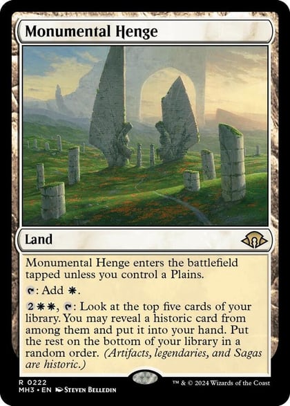 Monumental Henge, Modern Horizons 3 222
