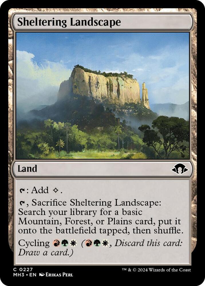 Sheltering Landscape, Modern Horizons 3 227
